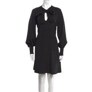 See by Chloe | Women’s Black Tie Neck Dress Size Small